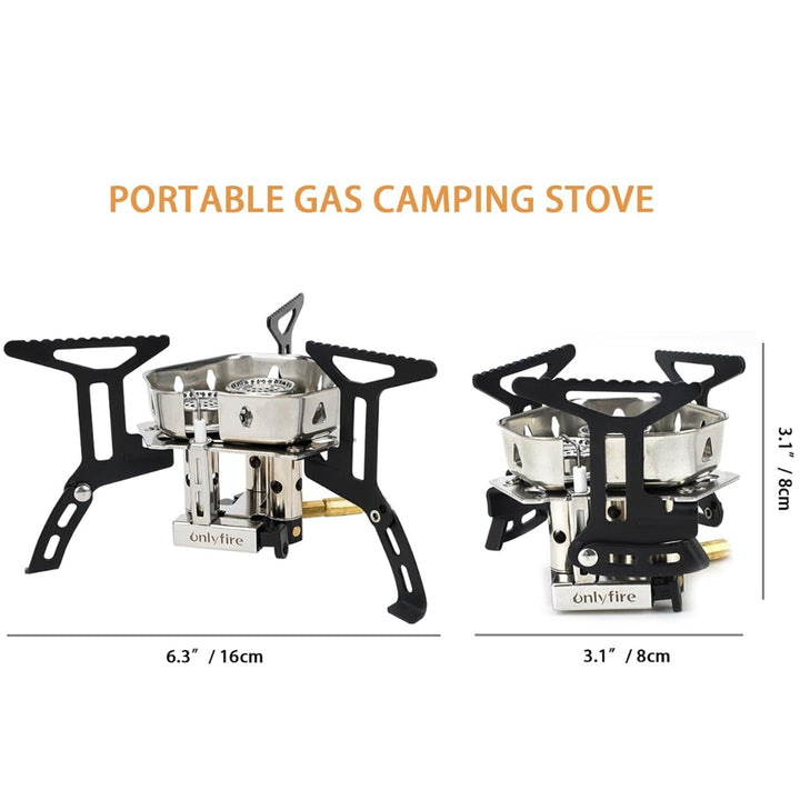 ONLYFIRE Portable Camping Gas Stove