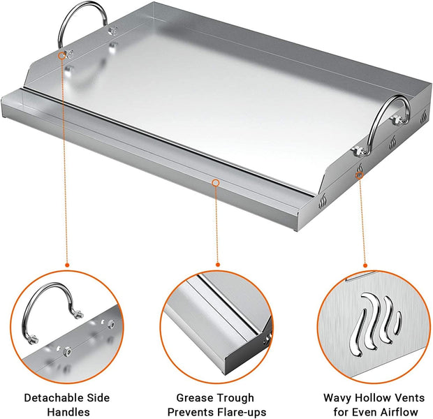 Griddle for Gas BBQ Grills