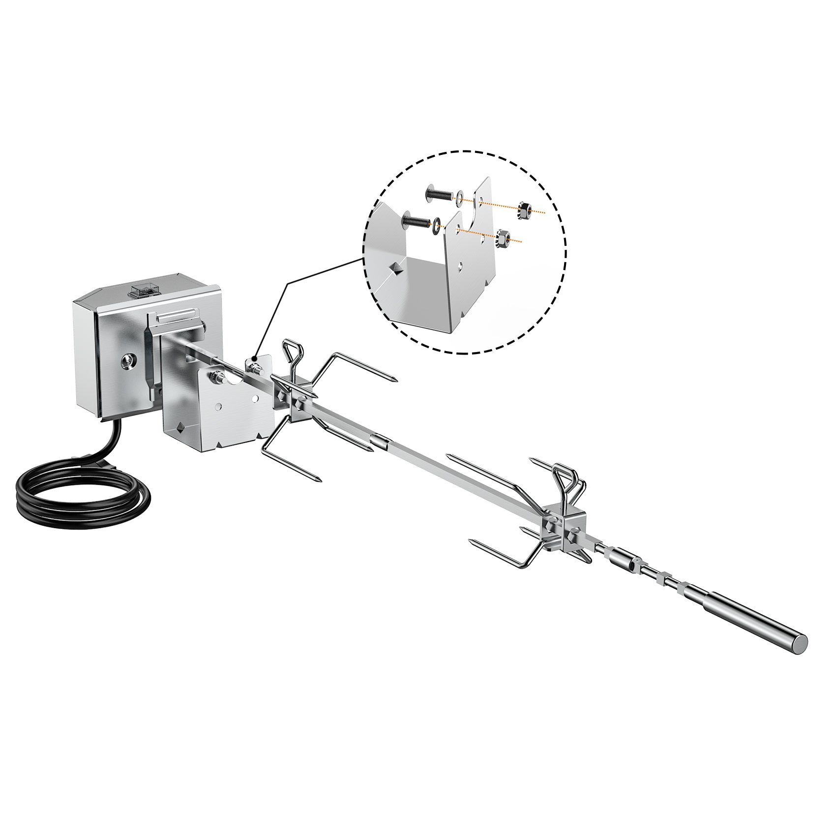 Onlyfire Rotisserie Kit - Thumbnail 3