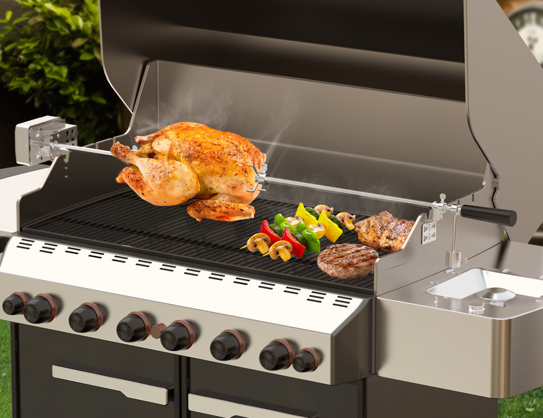 BBQ Grill Rotisserie Kit