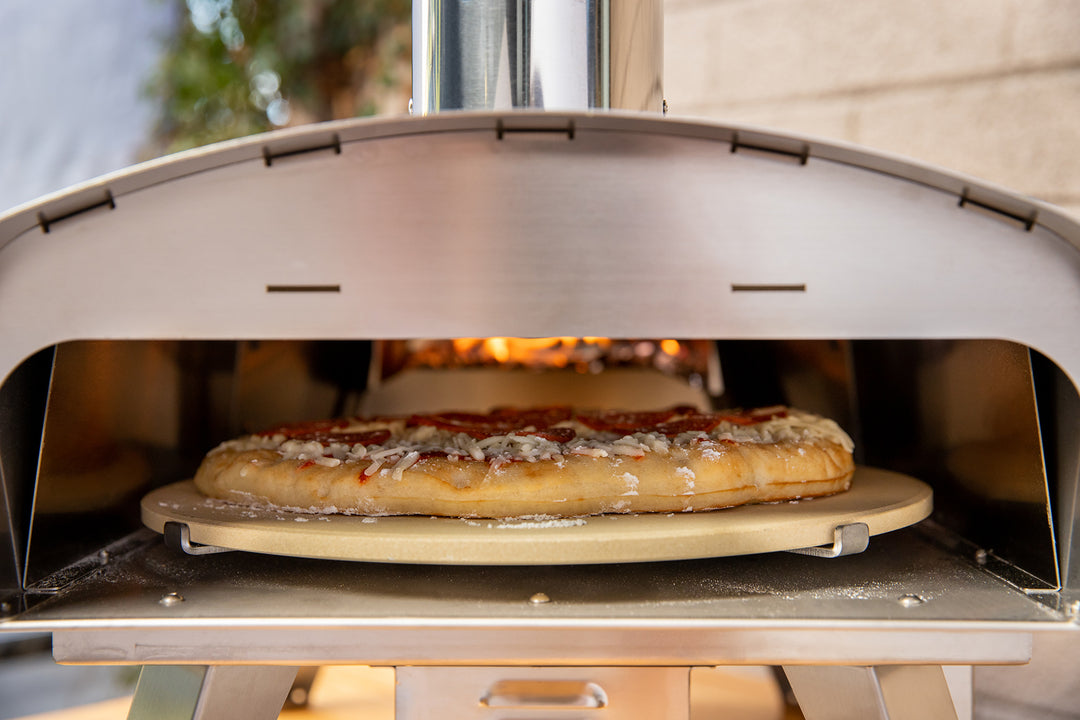 Mimiuo Tisserie Wood Pellet Pizza Oven