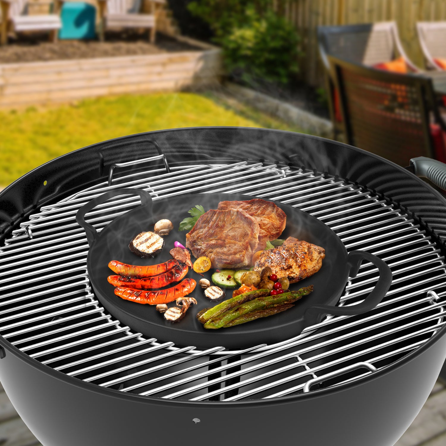 Bbq burners cast iron sale