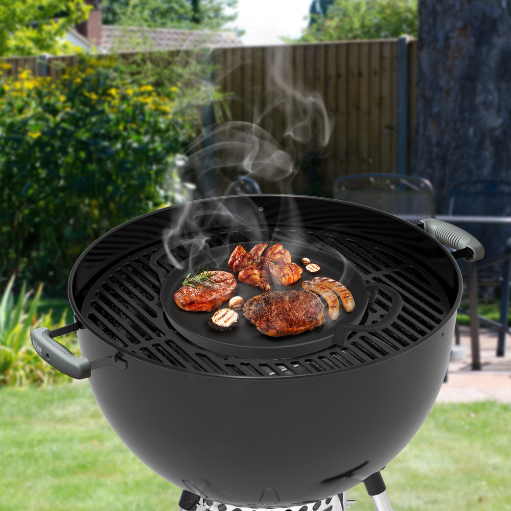 Onlyfire Universale Piastra per Barbecue in Acciaio Inossidabile,  Rettangolare plancha per griglia a Gas e a Carbone 58,4x40,6cm : :  Giardino e giardinaggio