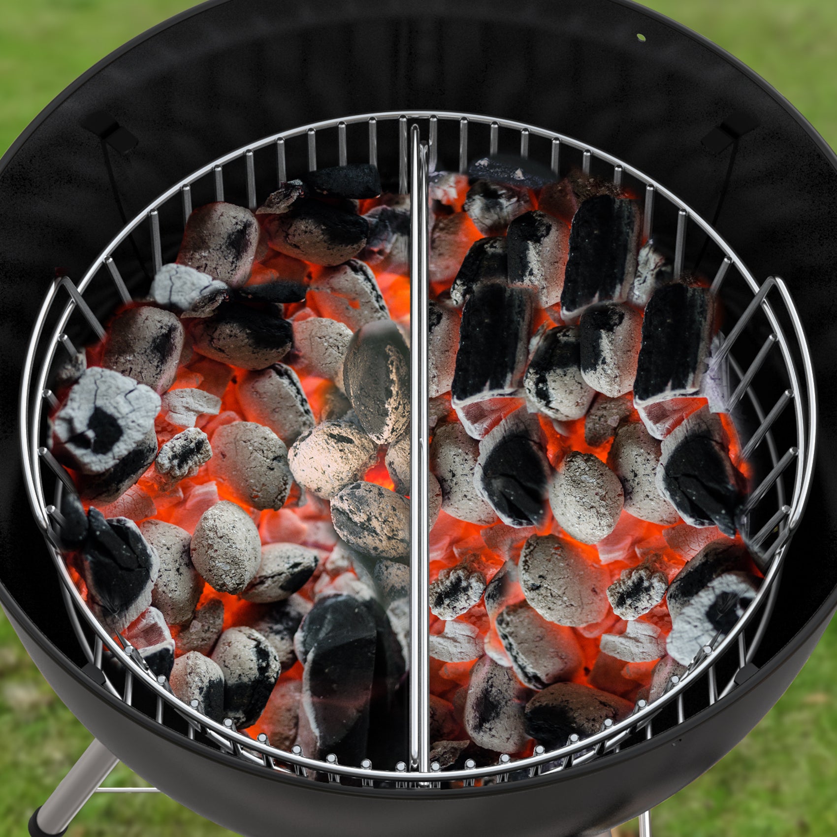 Onlyfire Charcoal Ash Basket Holder for Weber 22" Kettle Grills
