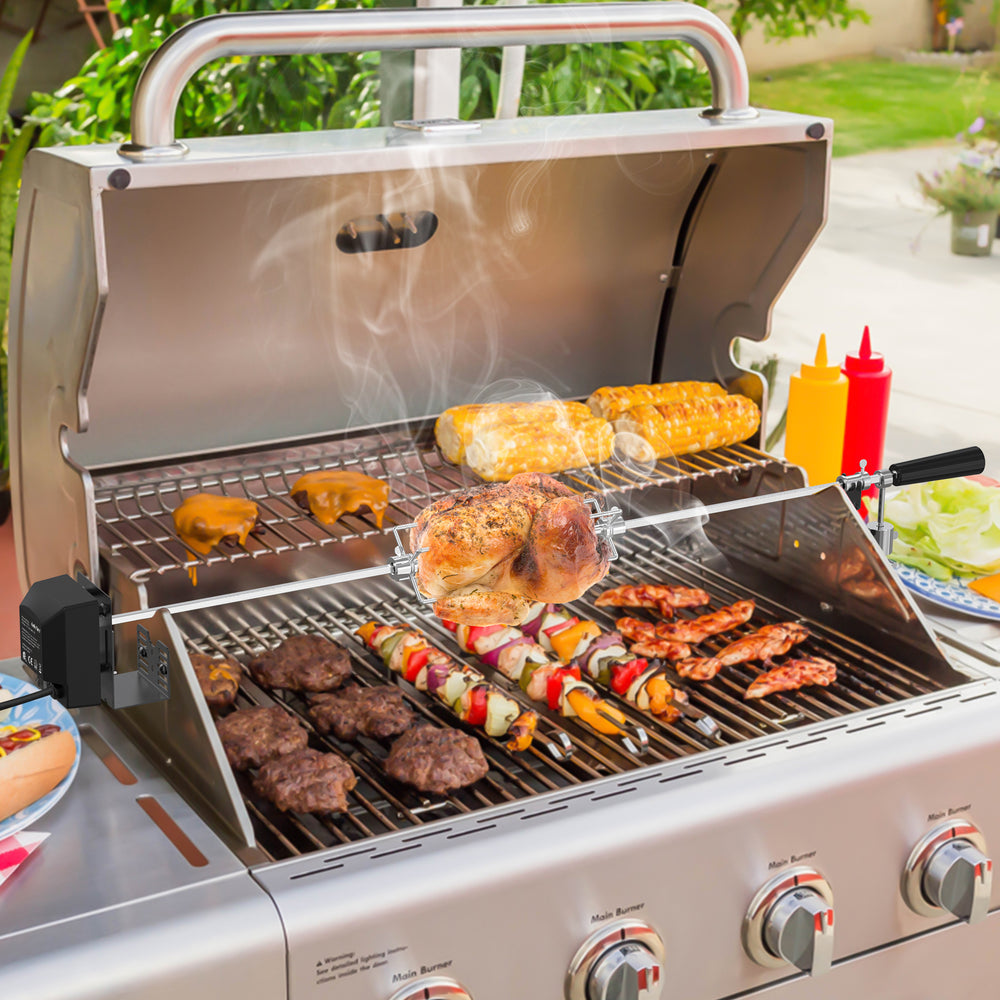 Rotisserie Kit Grilling 