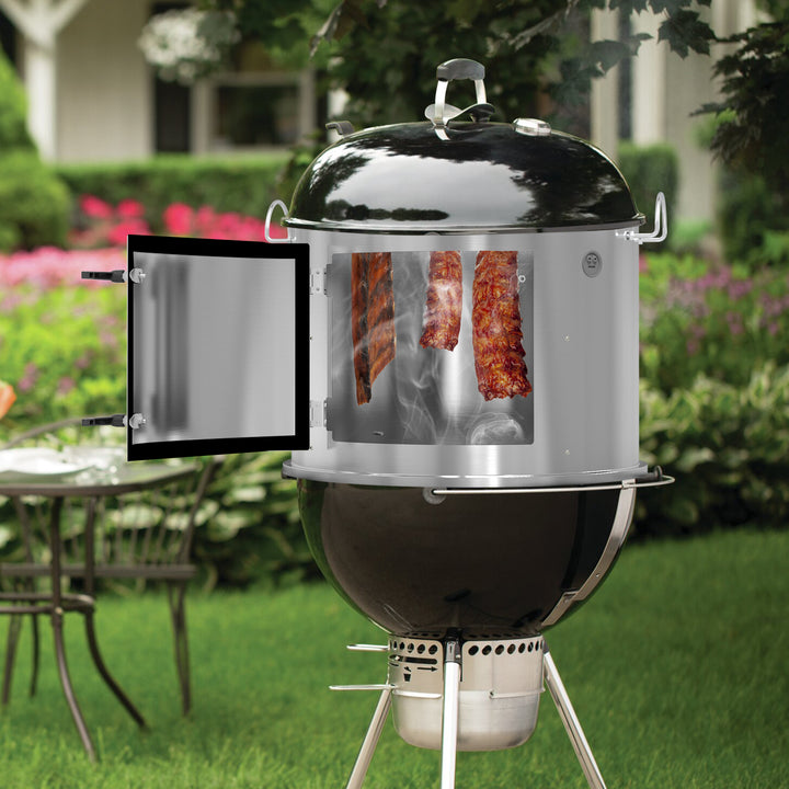  Grill Cooking Smoking Attachment