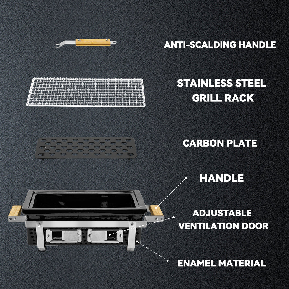Onlyfire Universale Piastra per Barbecue in Acciaio Inossidabile,  Rettangolare plancha per griglia a Gas e a Carbone 58,4x40,6cm : :  Giardino e giardinaggio