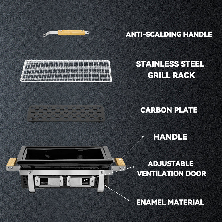 Charcoal BBQ Grill Hibachi Grill