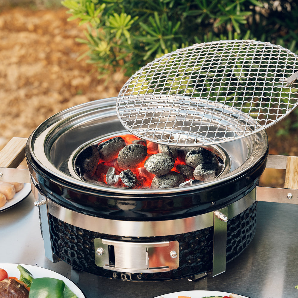 Tabletop Charcoal Barbecue Grill