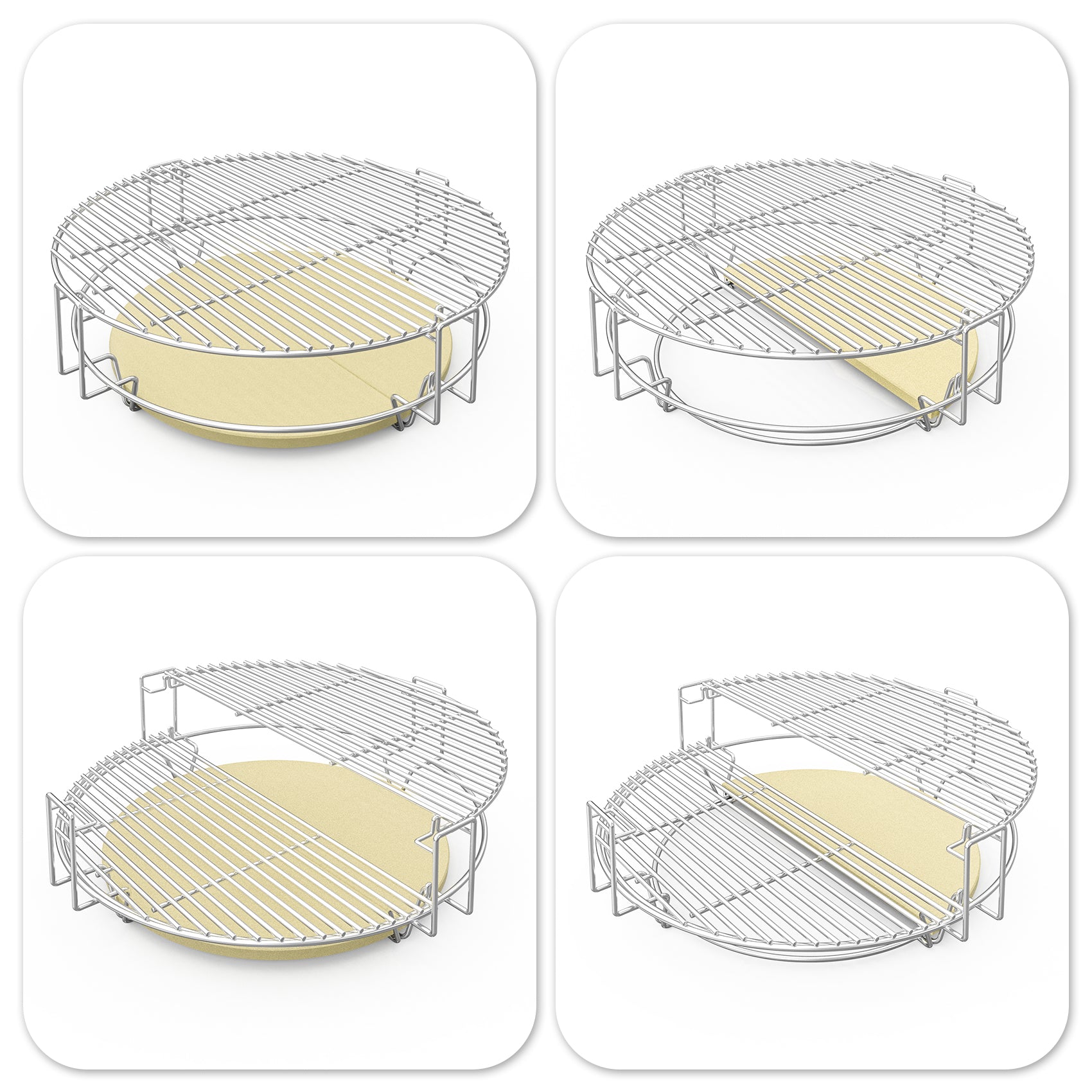 Onlyfire BBQ Cooking Grate System - Thumbnail 3