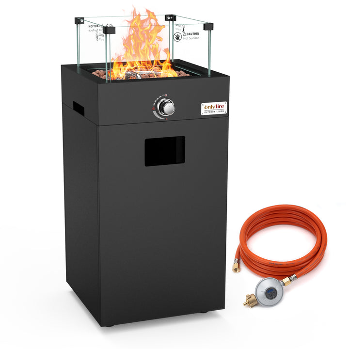 Onlyfire Round Gas Fire Pit OnlyFire