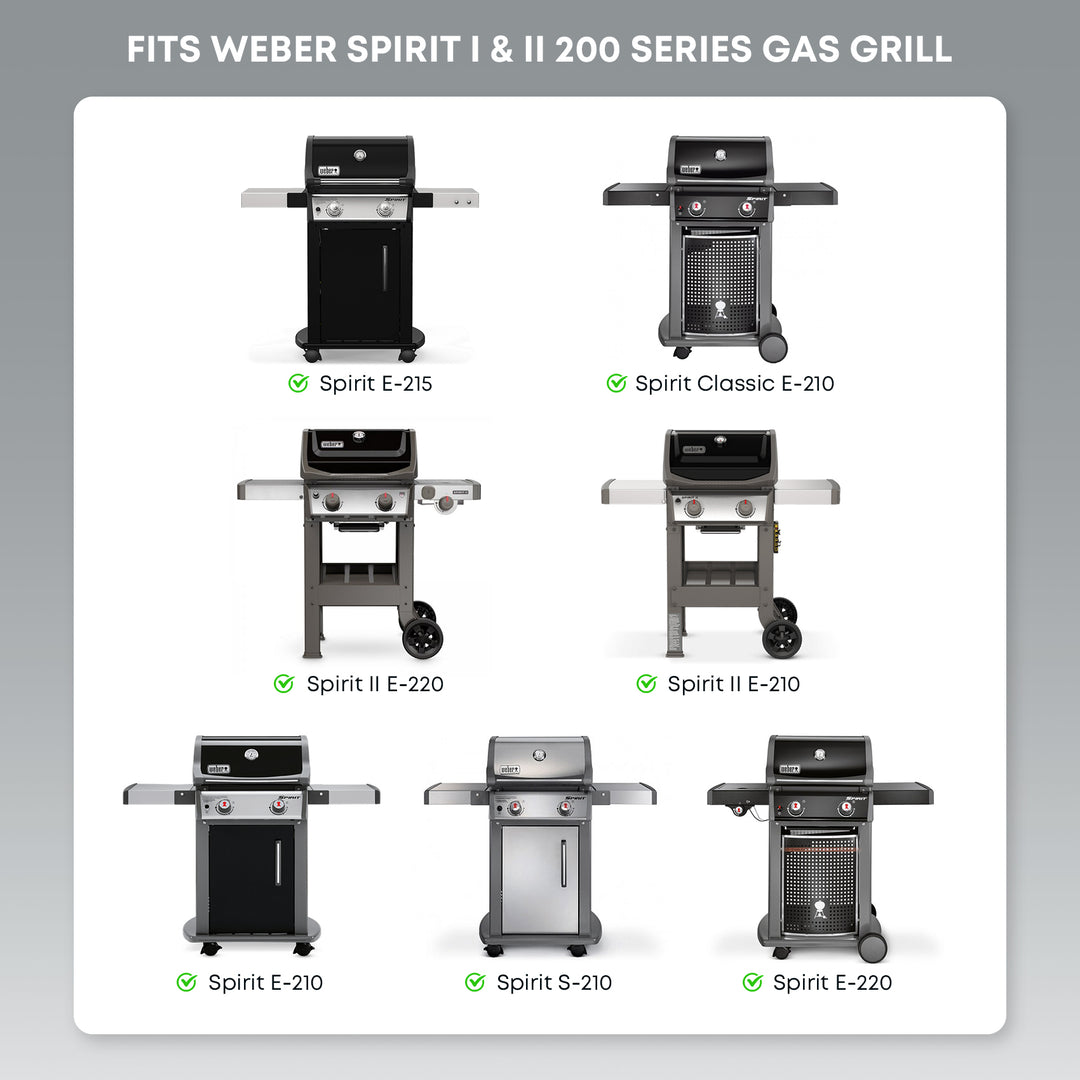 Onlyfire Flat Top Griddle Plancha for Weber Spirit 200 Series Gas Grills