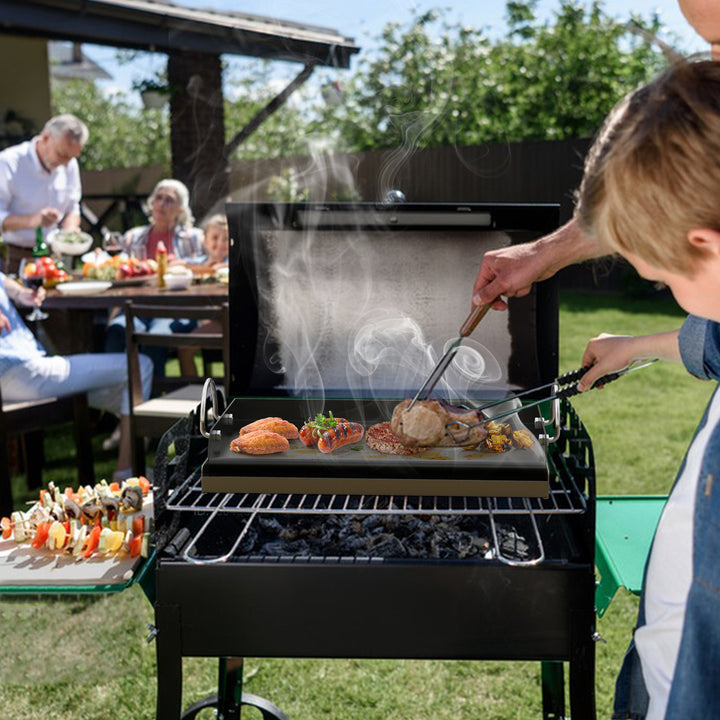 Onlyfire Universal BBQ Griddle with Handles, 18" x 12.6"