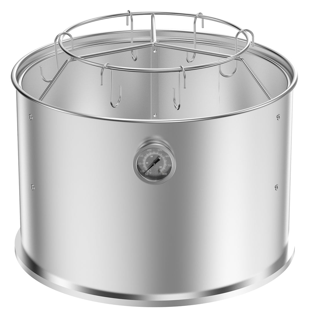 Onlyfire Stainless Steel Rib Hanging System for 14" Kettle Grills