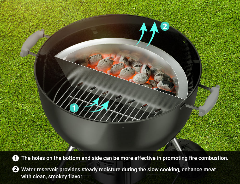 onlyfire Charcoal Briquet Holder Charcoal Basket OnlyFire