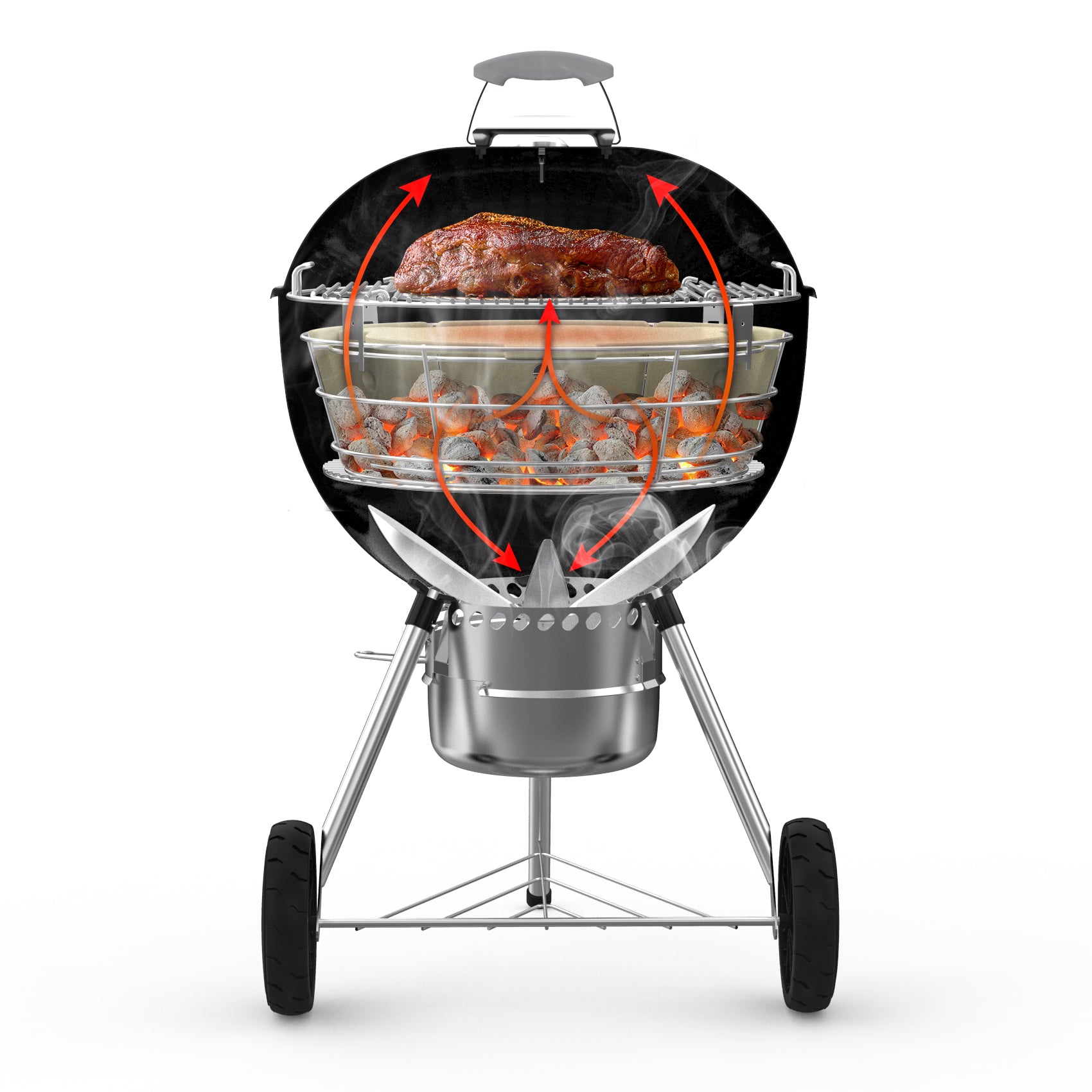 Charcoal Firebox Set,Onlyfire Charcoal Ash Basket – OnlyFire