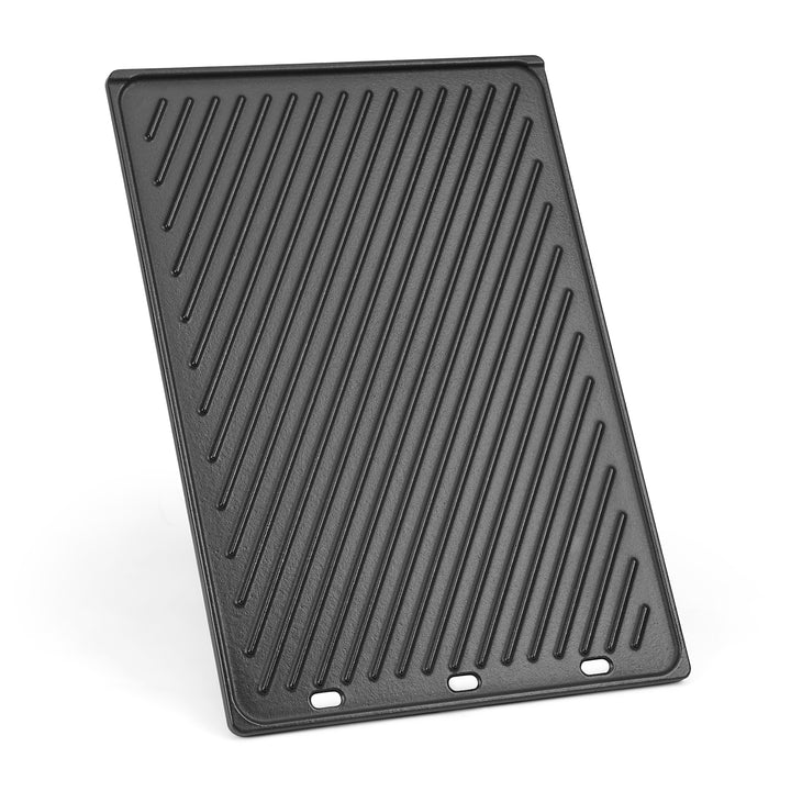 Onlyfire Reversible Cast Iron Cooking Griddle for Weber Genesis II & Genesis II LX 300 Series Gas Grills