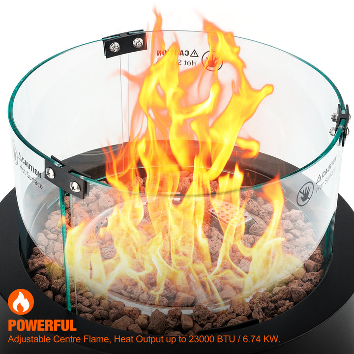 Tabletop Gas Fire Pit