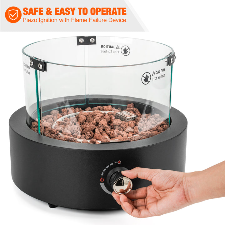 Tabletop Gas Fire Pit