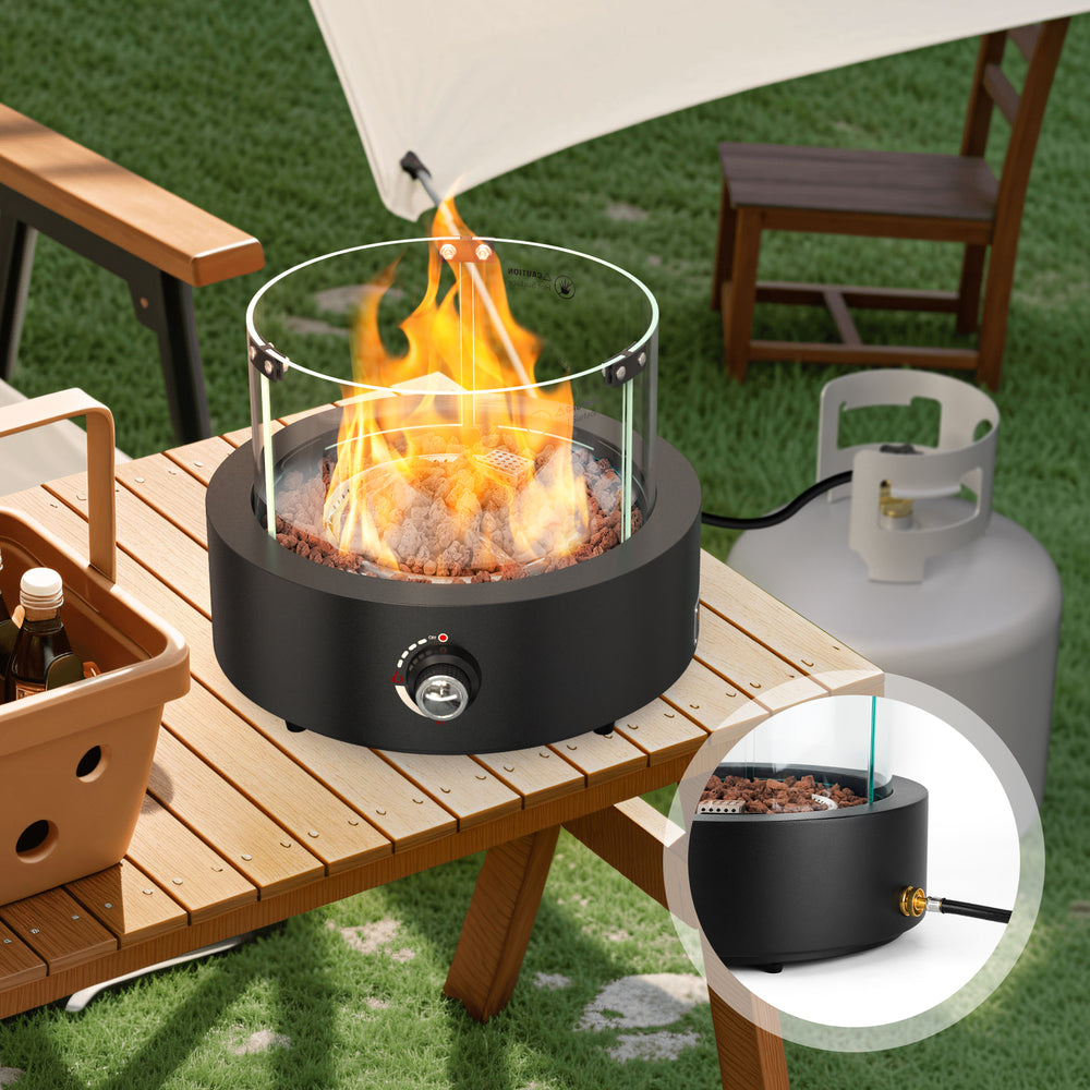 Tabletop Gas Fire Pit
