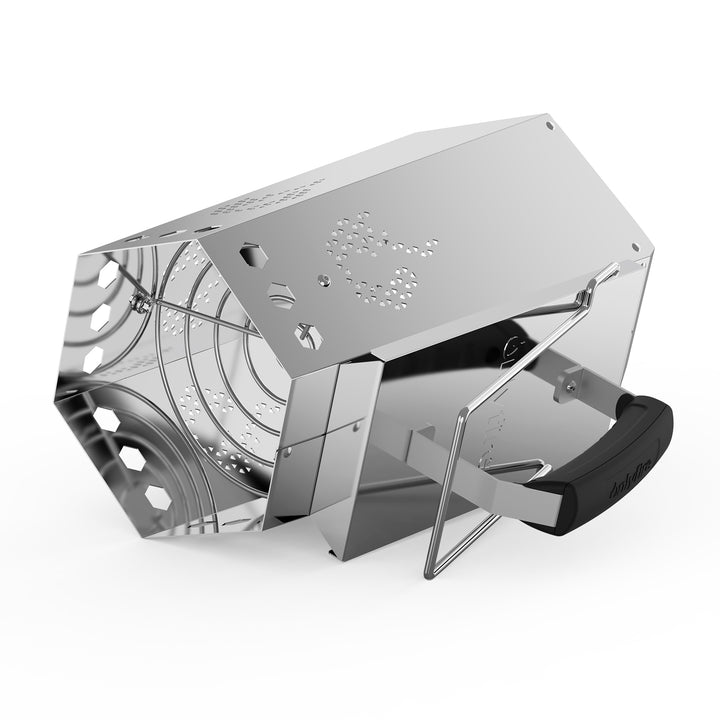 Onlyfire Stainless Steel Charcoal Chimney Starter for BBQ Grill – Quick Fire Starter Tool