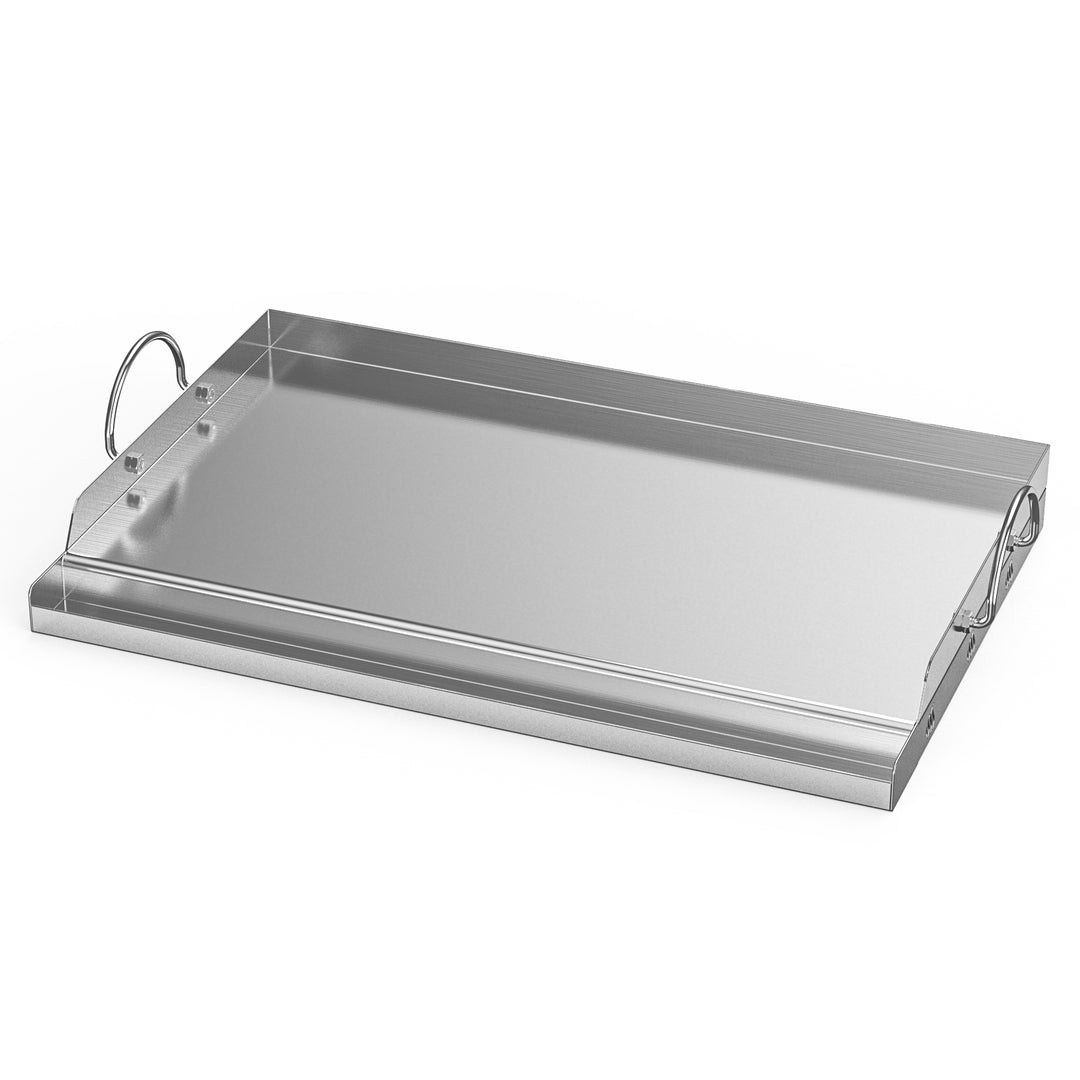 Onlyfire Universal Stainless Steel BBQ Griddle Flat Top Griddle Insert | 25"x16"