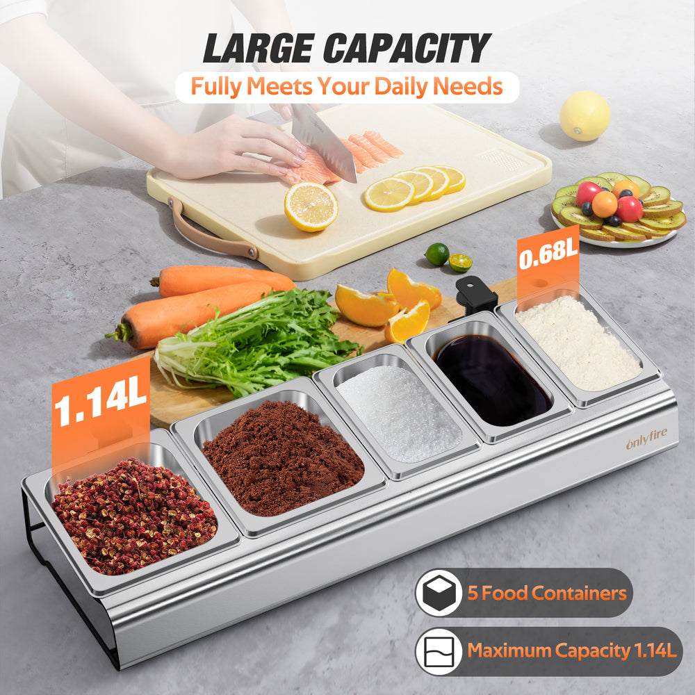  Pizza Topping Station 