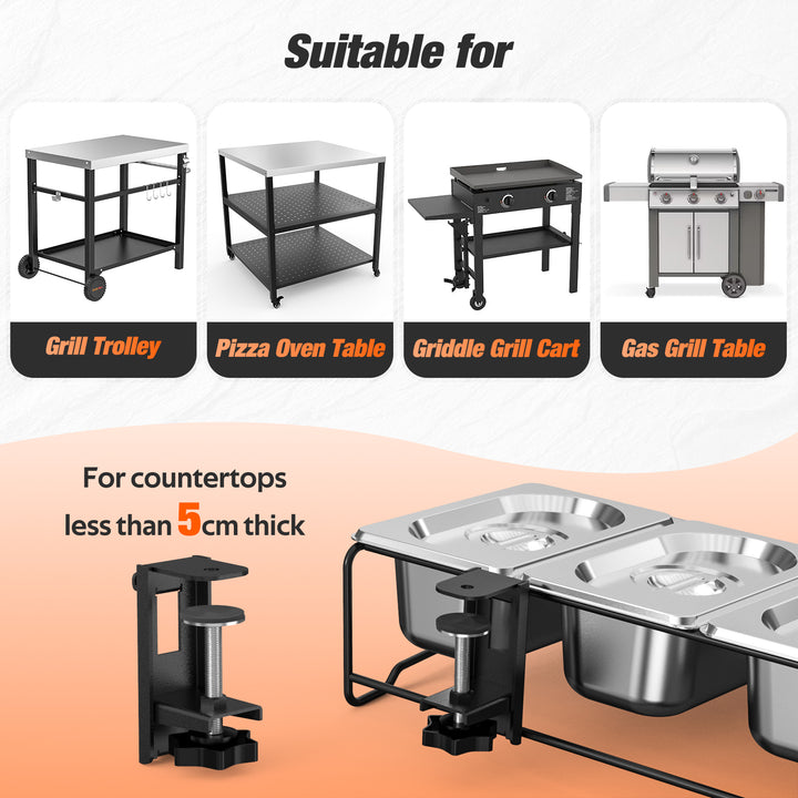  Pizza Topping Station 