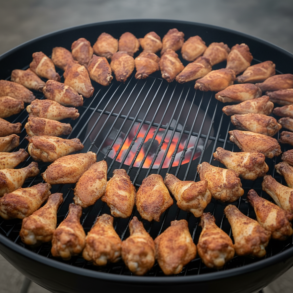 Onlyfire- Stainless Steel BBQ Vortex With Water Divider