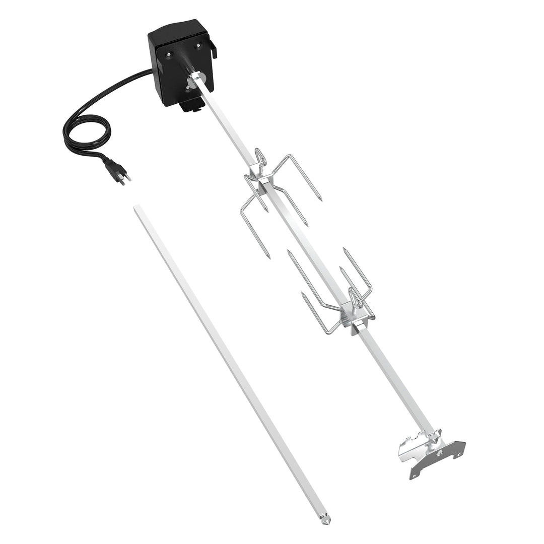 only fire Rotisserie Kit BBQ Grilling  for Masterbuilt Gravity 560 and 1050 Series Grills