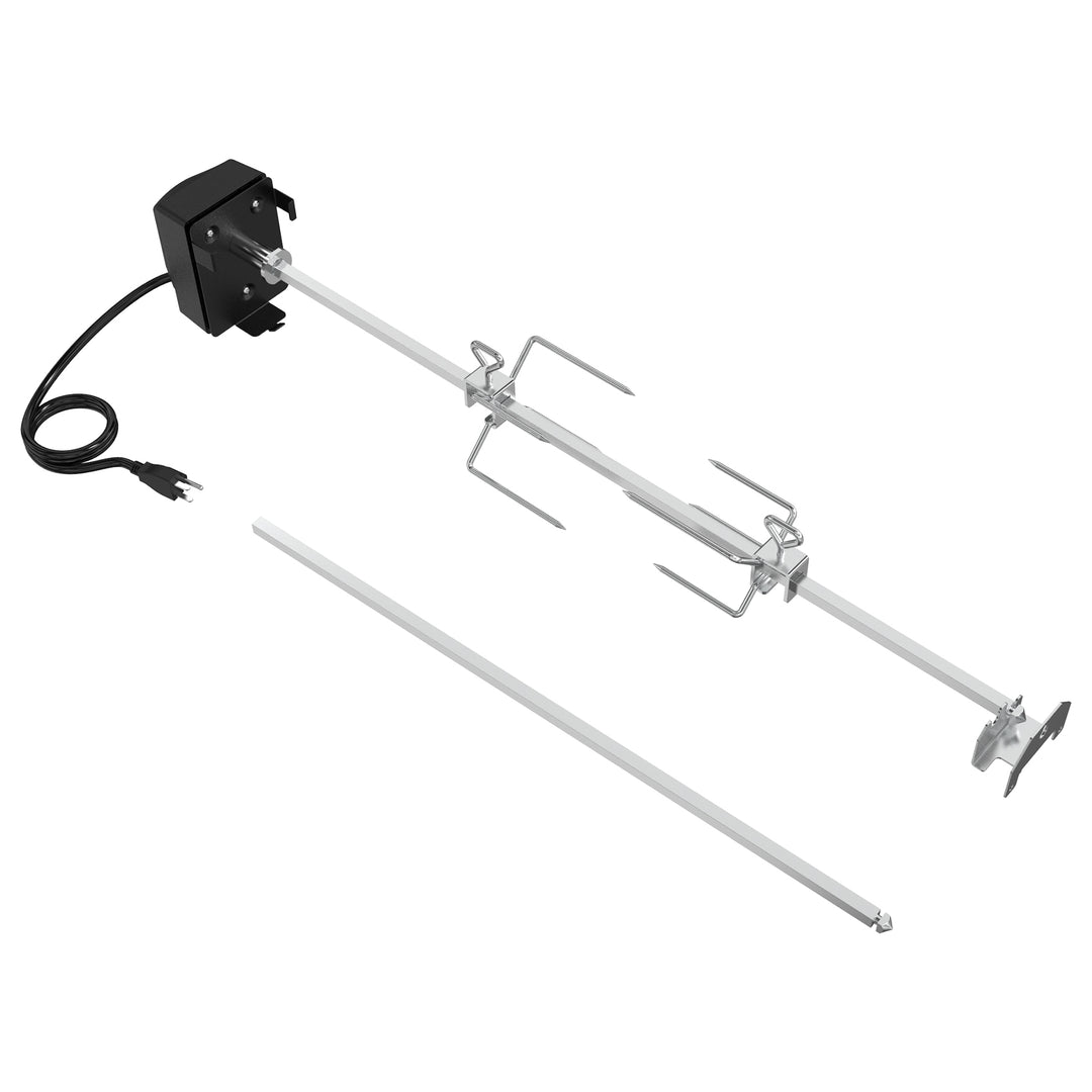 only fire Rotisserie Kit BBQ Grilling  for Masterbuilt Gravity 560 and 1050 Series Grills