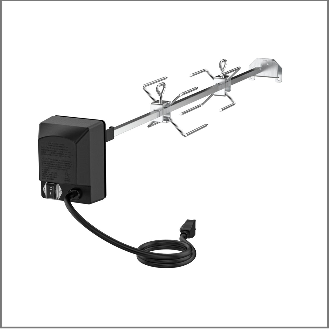 Onlyfire Rotisserie Kit for Masterbuilt Gravity Series 560 & 1050 with Two Spit Rods