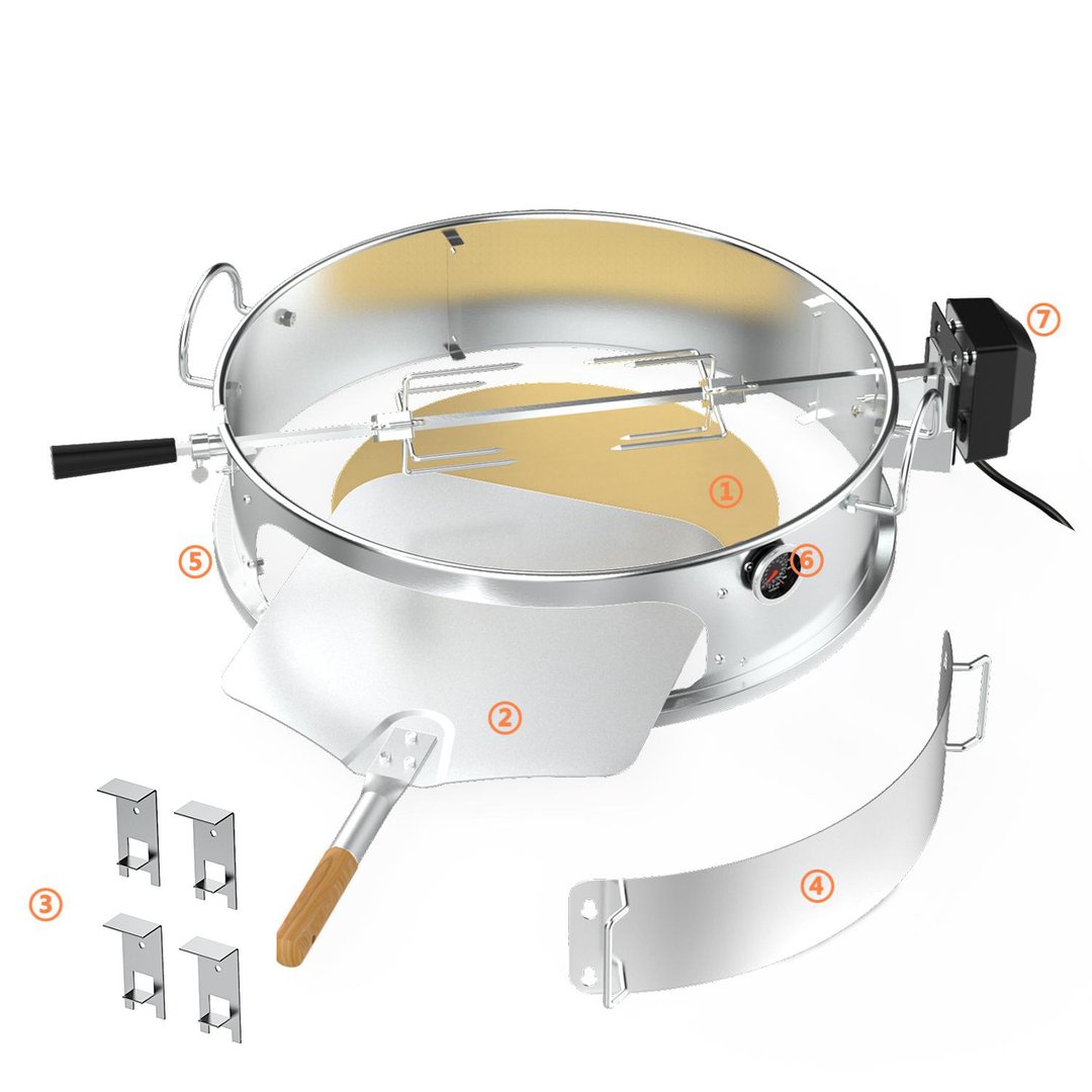 Onlyfire rotisserie hot sale