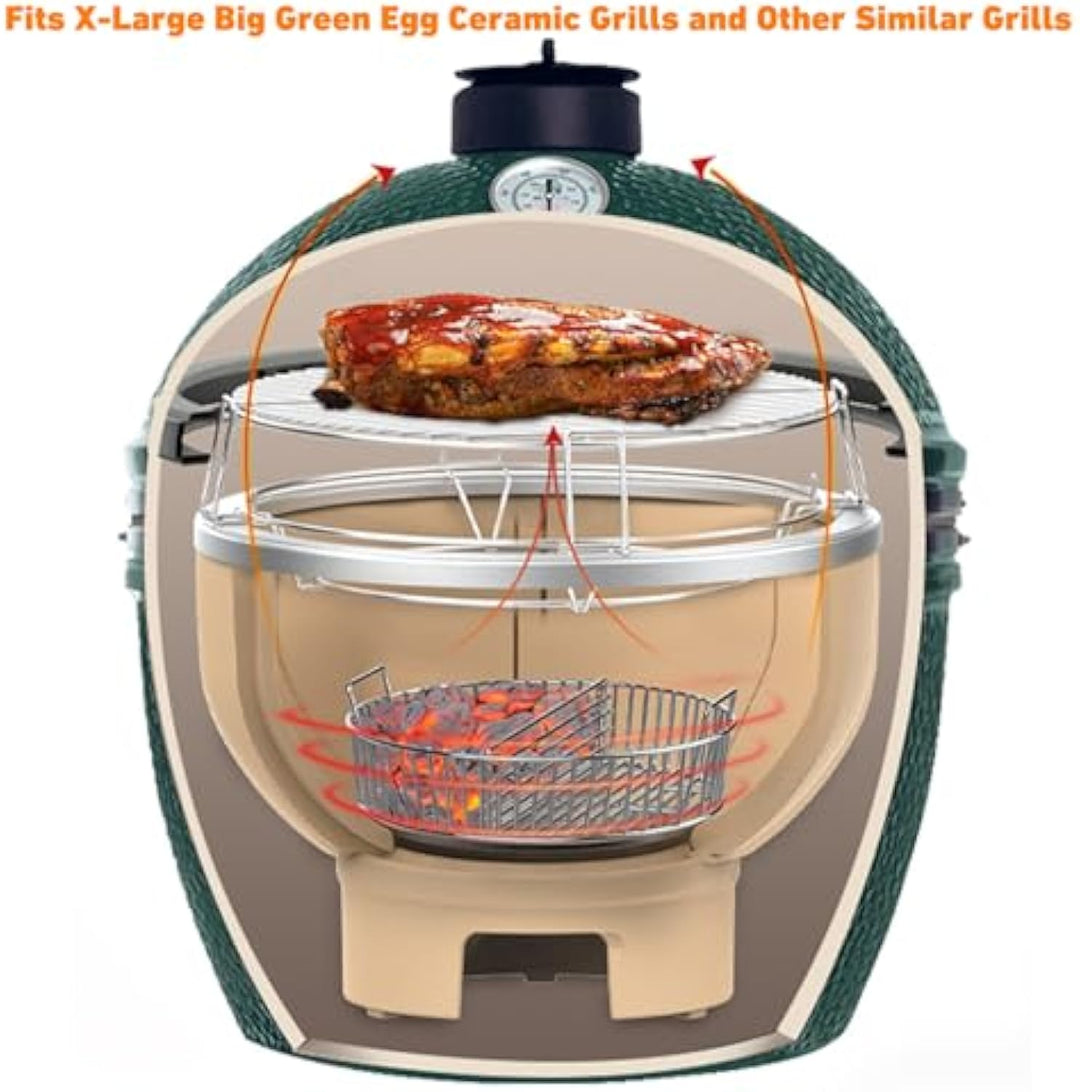 Onlyfire 8554 Barbecue Charcoal Ash Basket，XL