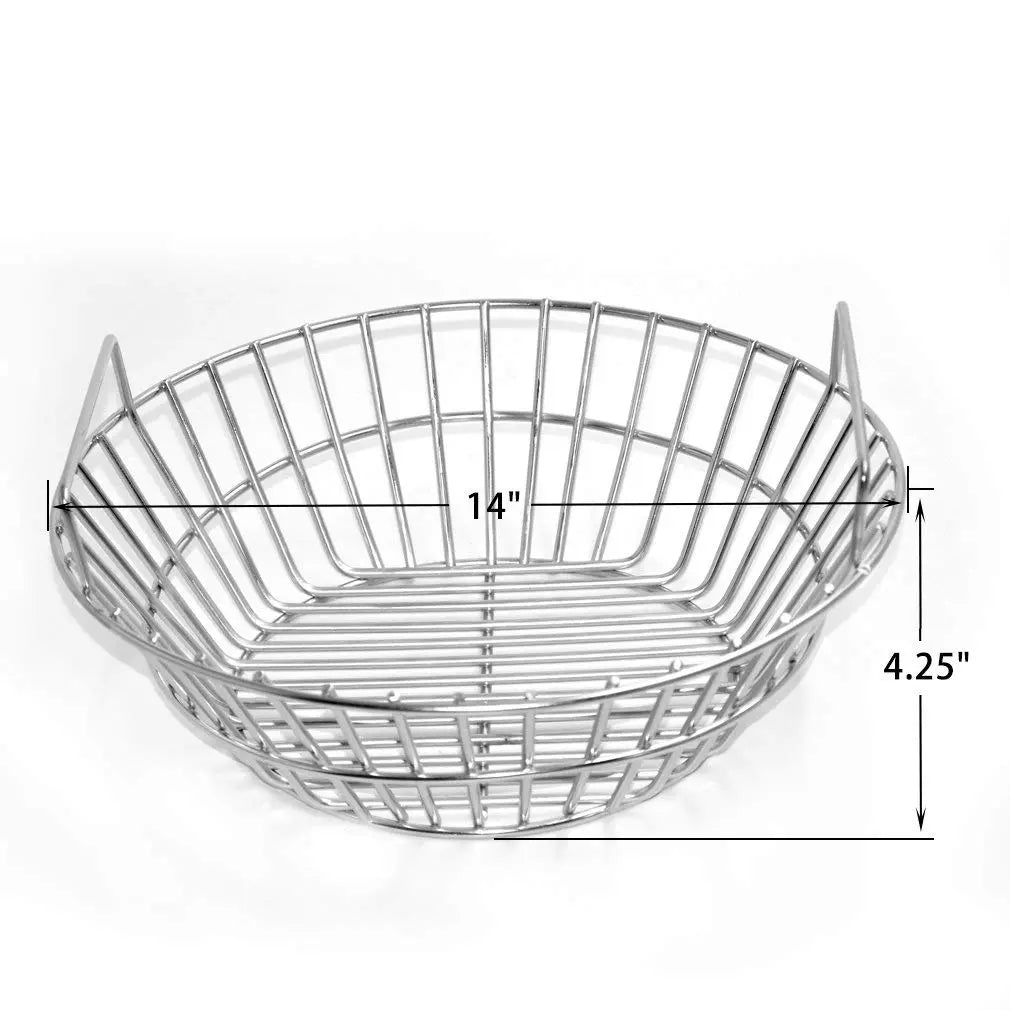 Onlyfire 8537 Stainless Steel Charcoal Holder, Large