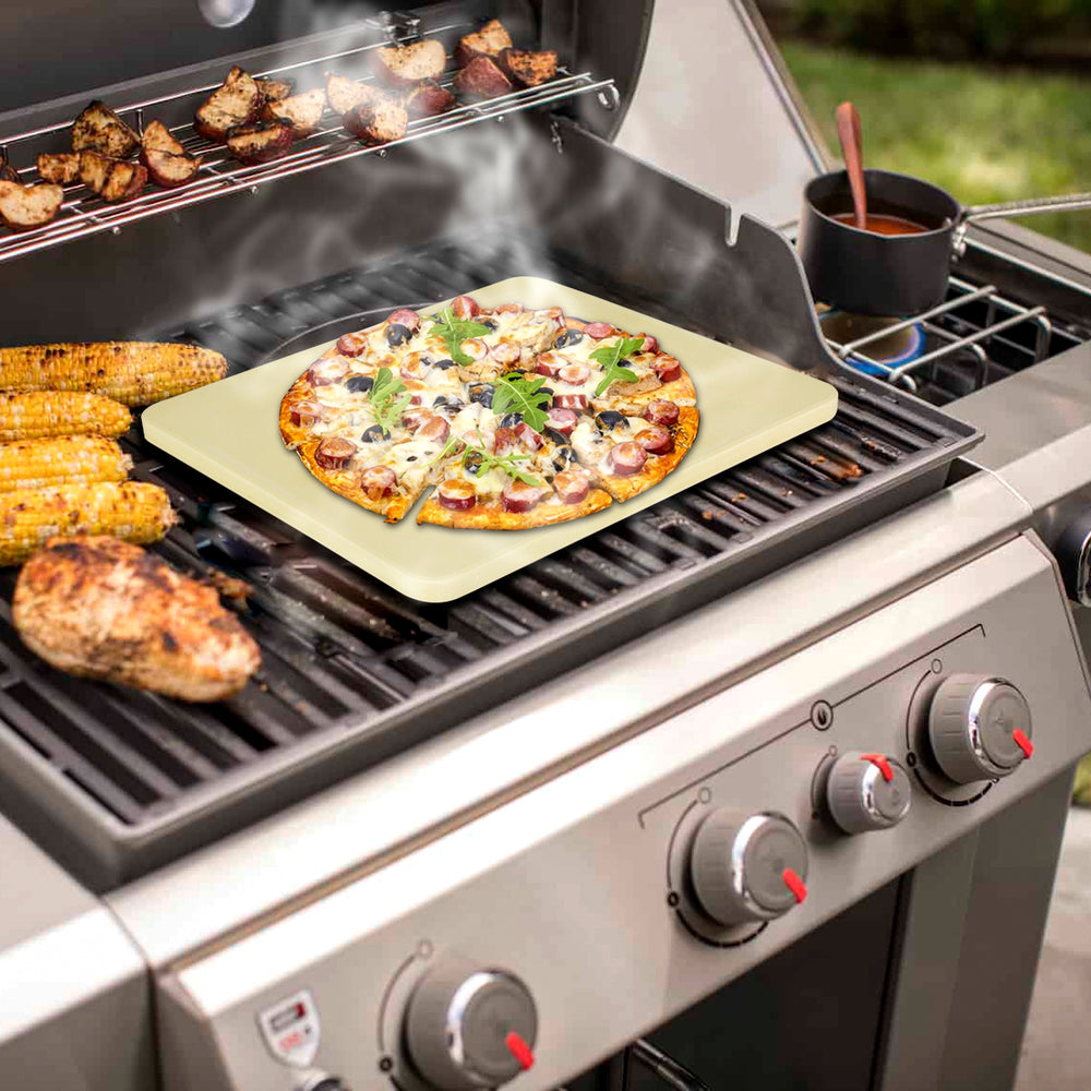 Pizza Grill Pan, Perforated 12-inch Aluminum (2-pack) – Backyard Life Gear