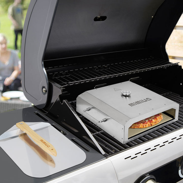 Barbecue Stainless Steel Pizza Oven Kit