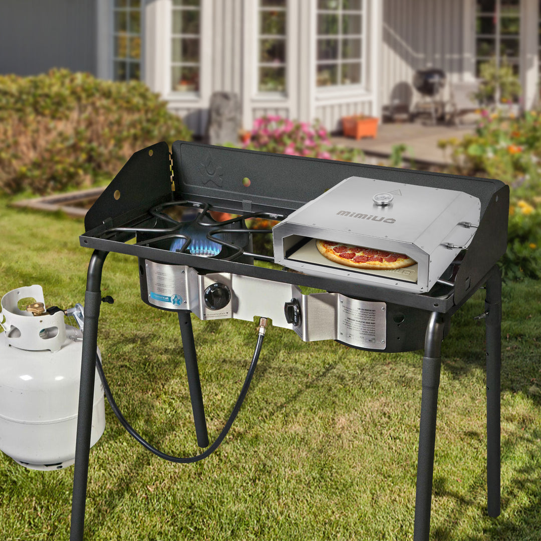 Grill Top Pizza Oven Kit 