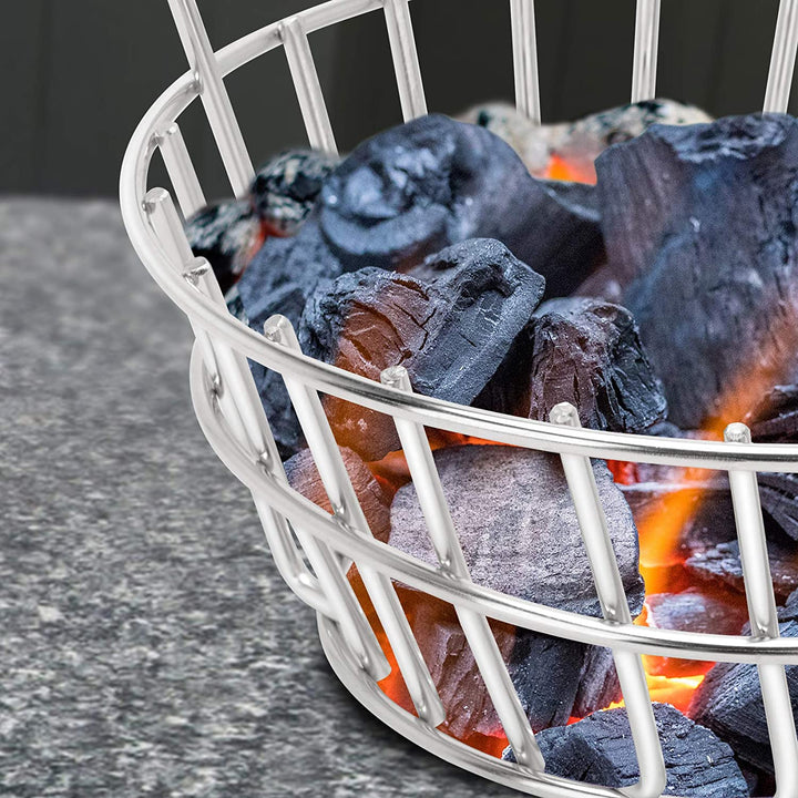 Charcoal Ash Basket Holder